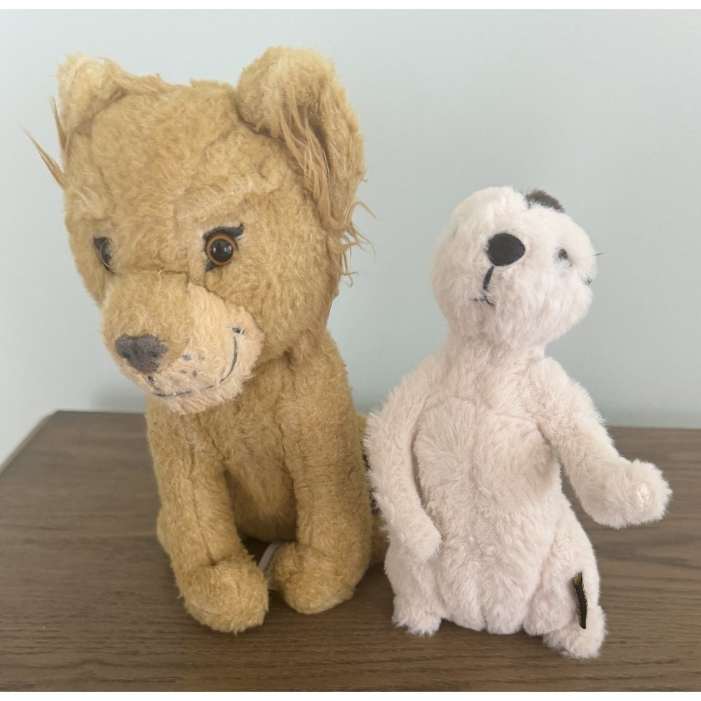 Disney Lion King Simba & Timon Plush Set Just Play 10"‎ & 7" Stuffed Toy